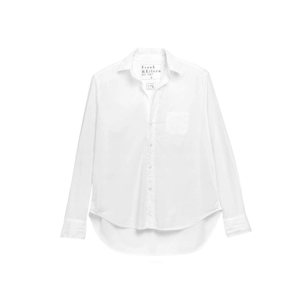 Frank & Eileen Eileen Shirt in Featherweight White retail $228